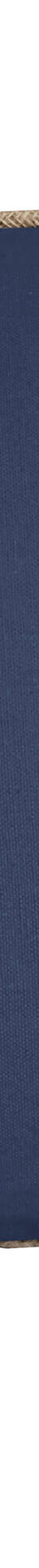 Coussin uni biais en jute  (bleu) Coussin uni biais en jute  (bleu)